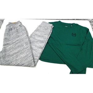 Victoria's Secret Pink Campus Crop‎ Top  + High Waist Campus Jogger Small